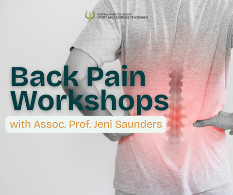 Back Pain Workshops - Advanced